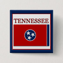 Tennessee Statlig flagga Design-knapp