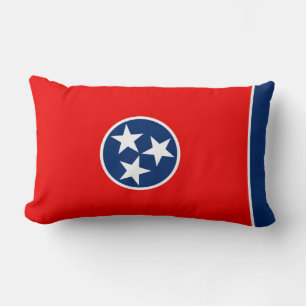 Tennessee Statlig flagga Design Lumbarkudde