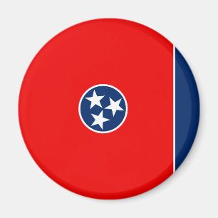 Tennessee Statlig flagga Design Magnet