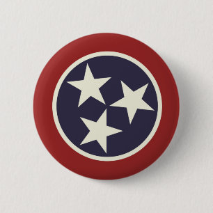 Tennessee statlig flagga knapp