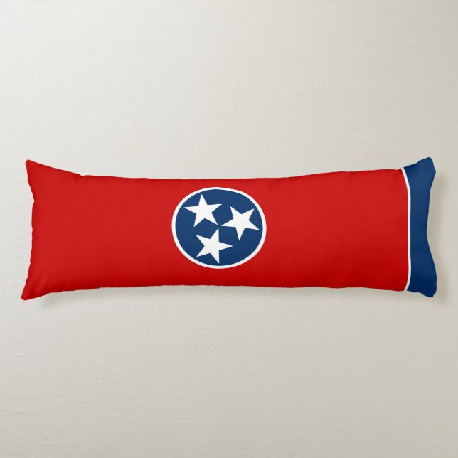 Tennessee Statlig flagga Kroppskudde (Framsidan)