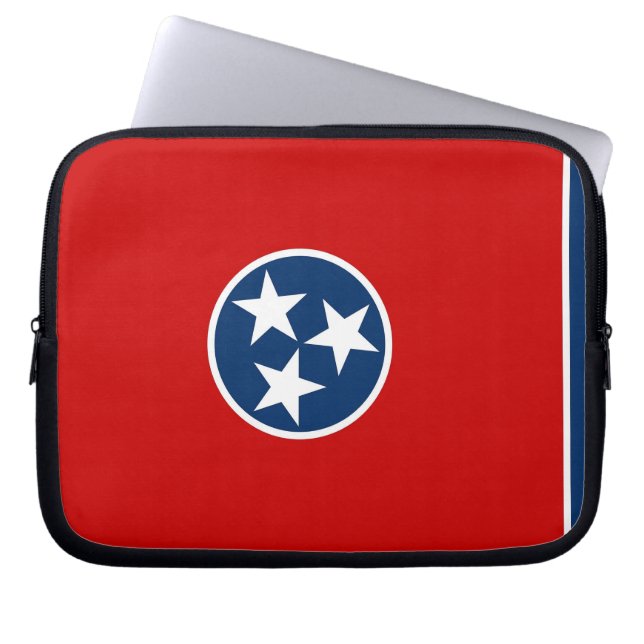 Tennessee Statlig flagga Laptop sleeve (Framsidan)