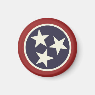 Tennessee statlig flagga magnet
