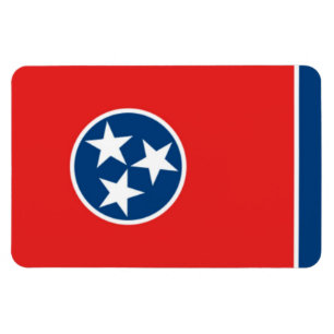 Tennessee Statlig flagga Magnet