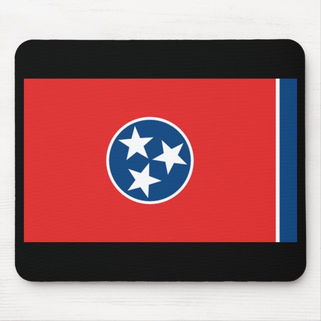 Tennessee statlig flagga Mousepad Musmatta (Framsidan)