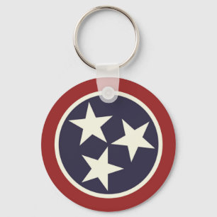 Tennessee statlig flagga nyckelring