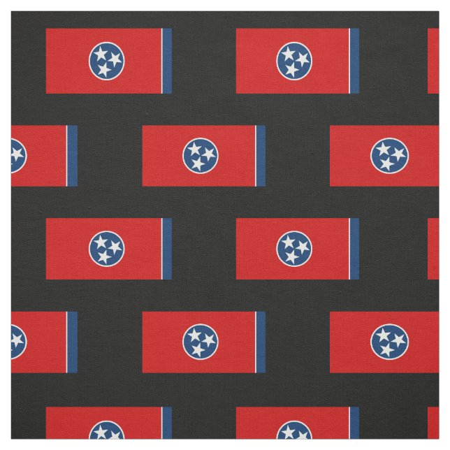 Tennessee Statlig flagga Tyg (Provkarta)