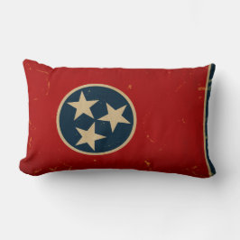 Tennessee statlig flaggaVINTAGE Lumbarkudde