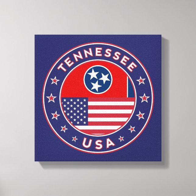 Tennessee, Tennessee poster, canvas (Framsida)
