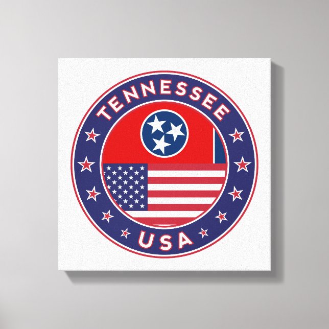 Tennessee, Tennessee poster, canvas (Framsida)