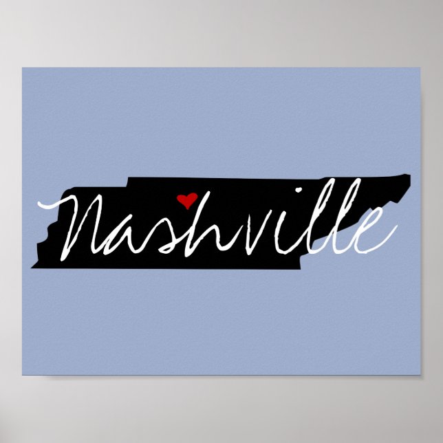 Tennessee Town Poster (Framsidan)