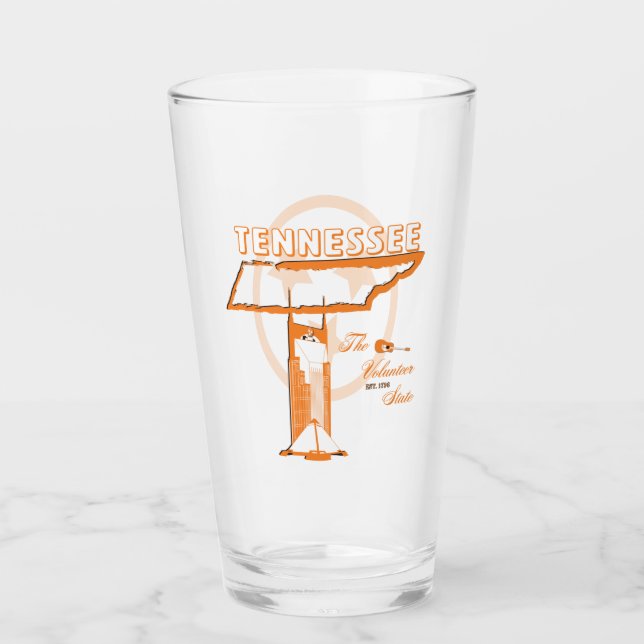 Tennessee Tumbler Glaskopp (Framsida)