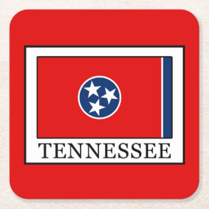 Tennessee Underlägg Papper Kvadrat