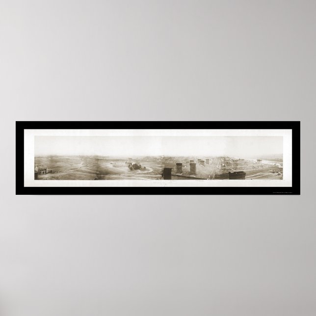 Tennessee Universiteten Photo 1864 Poster (Framsidan)