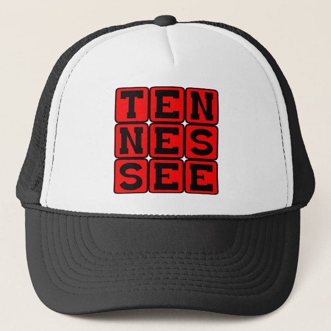 Tennessee, USA Keps (Framsida)