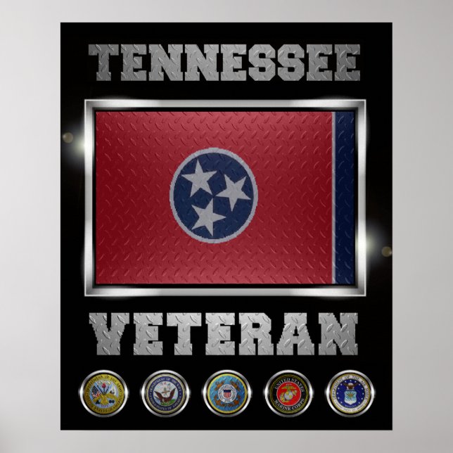Tennessee Veteran poster (Framsidan)