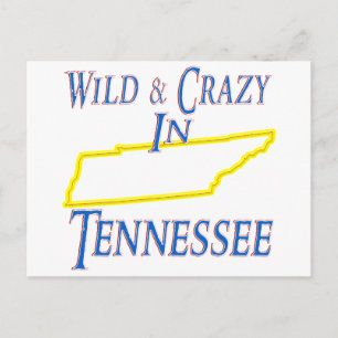 Tennessee - Vild och Crazy Vykort