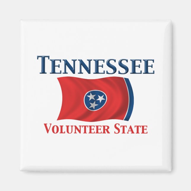 Tennessee - Volunteer State Magnet (Framsidan)