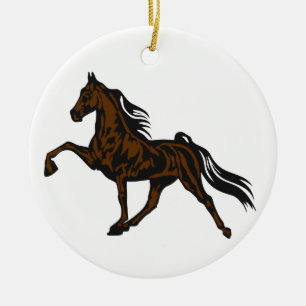 Tennessee Walker Julgransprydnad Keramik