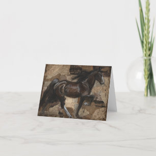 Tennessee Walking Horse Greeting Card Kort