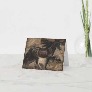 Tennessee Walking Horse Greeting Card Kort