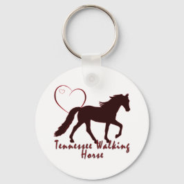Tennessee Walking Horse Hearts Nyckelring