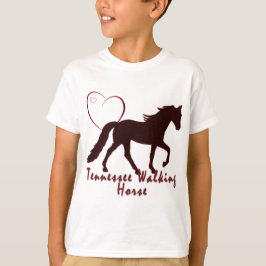 Tennessee Walking Horse Hearts T Shirt