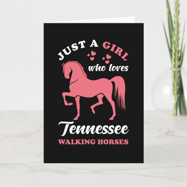 Tennessee Walking Horse Kort (Framsida)