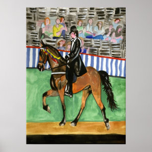 Tennessee Walking Horse Porträtt Poster