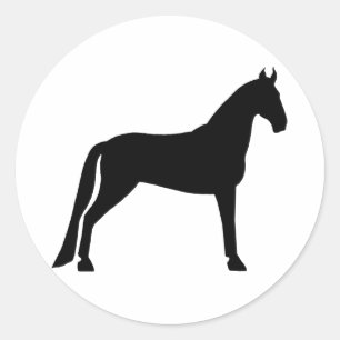 Tennessee Walking Horse Runt Klistermärke