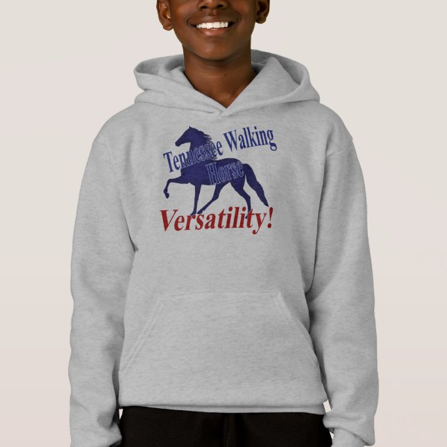 Tennessee Walking Horse Versatilitet T Shirt (Framsida)