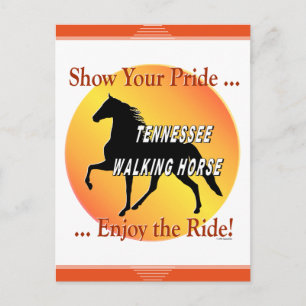 Tennessee Walking Horse Visa ditt Pride Vykort