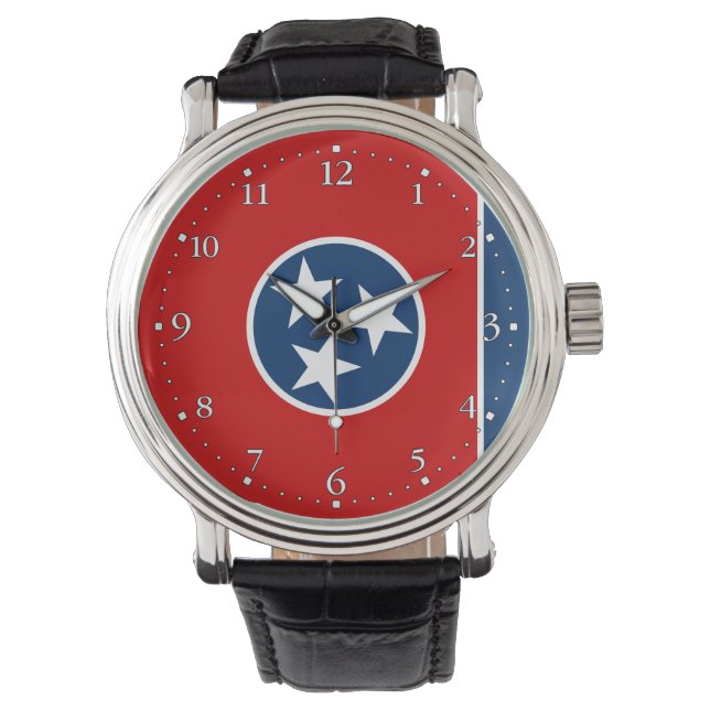 Tennessees delstatsflagga armbandsur (Framsida)