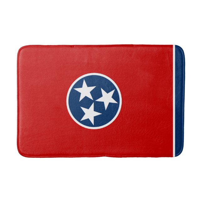 Tennessees delstatsflagga badrumsmatta (Framsidan)