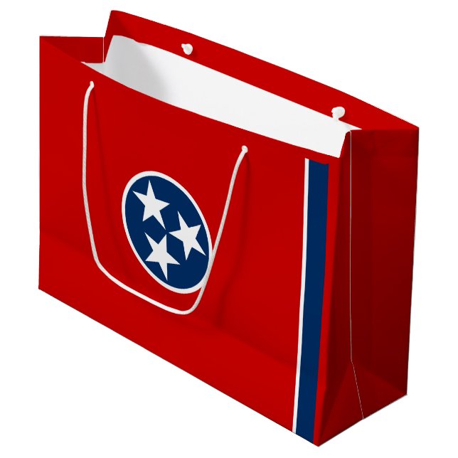 Tennessees statsflagga (Framsidan Vinklad)