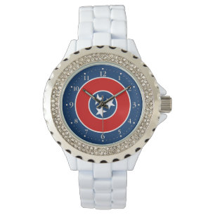 Tennessees statsflagga armbandsur