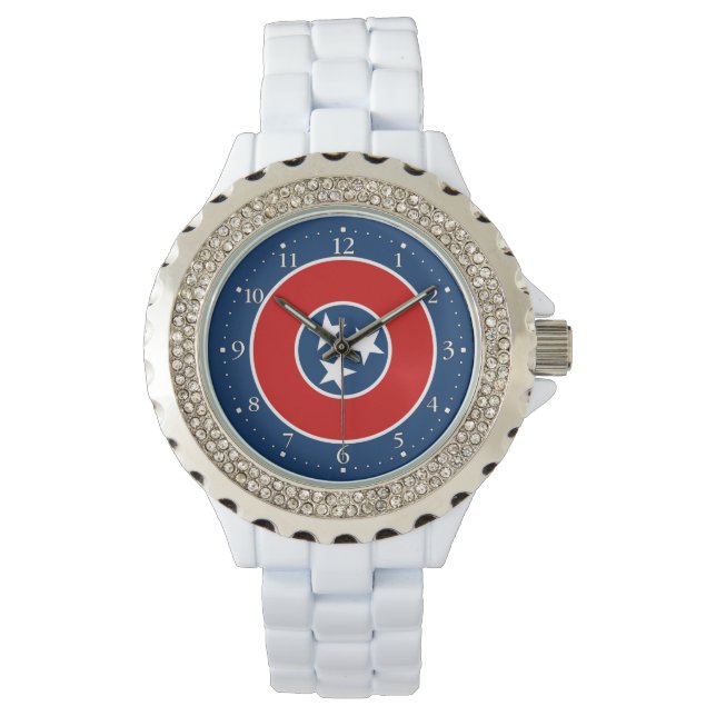 Tennessees statsflagga armbandsur (Framsida)