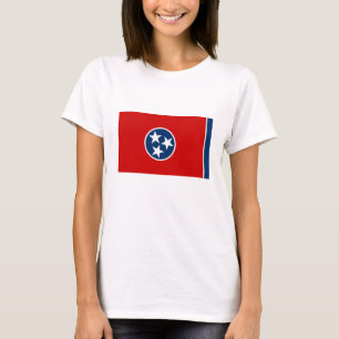 Tennessees statsflagga t shirt