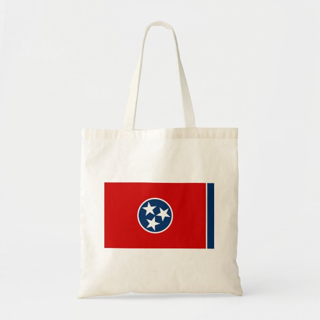 Tennessees statsflagga tygkasse (Framsidan)