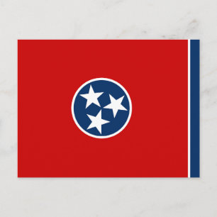 Tennessees statsflagga vykort