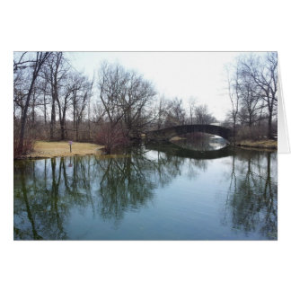 Tenney parkerar i tidig vår hälsningskort