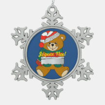 Tennfjällskrans Ornament Teddybjörn