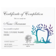 Tenniograderingsintyg för avslutningskurs