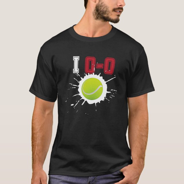 Tennis 0 0 t shirt (Framsida)