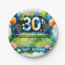 Tennis 30års födelsedag themed