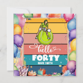 Tennis 40:e födelsedagen