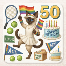 Tennis 50:e födelsedagen för Cat Lovers