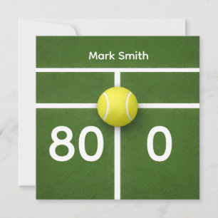 TENNIS 80-årsfirande på tennisplan