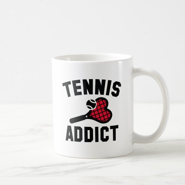 Tennis Addict Kaffemugg (Höger)