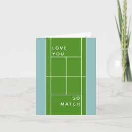 Tennis Älskare Card Kort